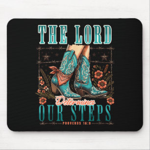 Cowgirl Bible Scripture Verse Western Jesus For Wo Mouse Mat