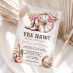 Cowgirl Birthday 21st, 30th, 40th, Rustic Western  Invitation<br><div class="desc">Cowgirl Boot Floral Western Invitation.
Rustic 30th Western Cowgirl Birthday.</div>