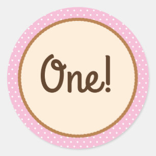 Cowgirl Birthday Party Classic Round Sticker