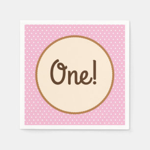 Cowgirl Birthday Party Napkin