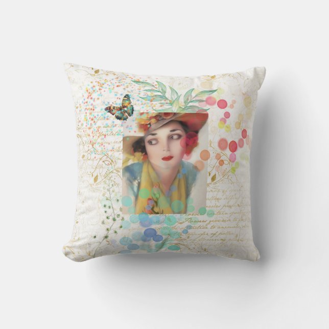 Cowgirl Blossom Cushion (Front)