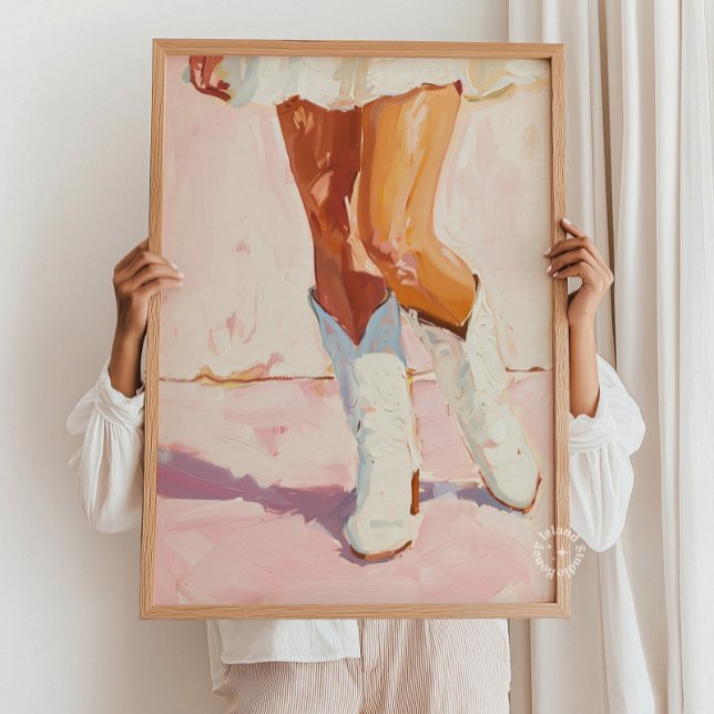 Cowgirl Boots Painting - Western Chic Wall Art (Creator Uploaded)