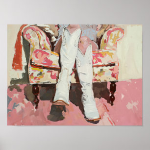 Cowgirl Boots Print