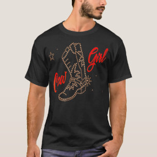 Cowgirl Boots  Western Girl Country T-Shirt