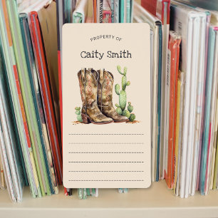 Cowgirl Boots with heels cactus property of 