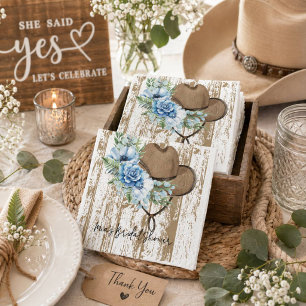 cowgirl bridal shower  napkin