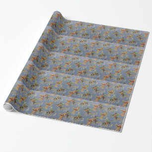 Cowgirl Bronc Rider Wrapping Paper
