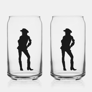 Cowgirl Can Glass