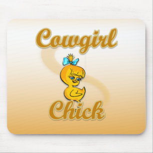 Cowgirl Chick Mouse Mat