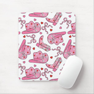 Cowgirl Coquette Pink Mouse Mat