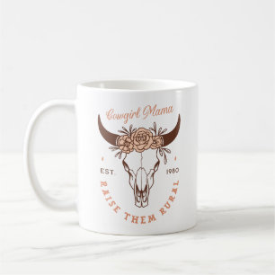 Cowgirl country mum mama homestead farm life funny coffee mug