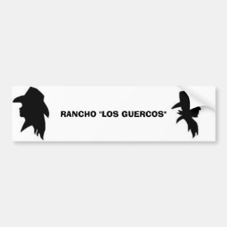 Cowgirl, Cowboy, RANCHO Bumper Sticker