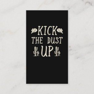 Cowgirl Cowboy Western Country Music Lover Business Card