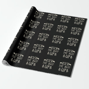 Cowgirl Cowboy Western Country Music Lover Wrapping Paper