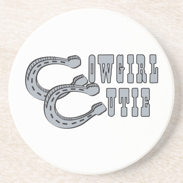 Cowgirl Cutie Coaster (Front)
