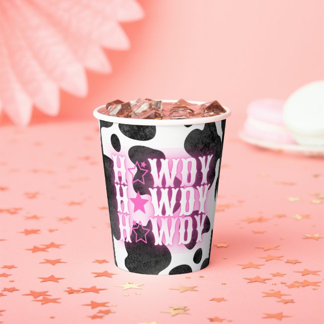 Cowgirl Disco Drinking Cups (Insitu)
