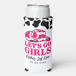 Cowgirl Disco Last Rodeo Bachelorette Seltzer Can Seltzer Can Cooler