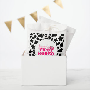 Cowgirl Disco Pink First Rodeo Favour Bags