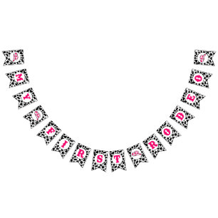 Cowgirl First Rodeo Pink Bunting
