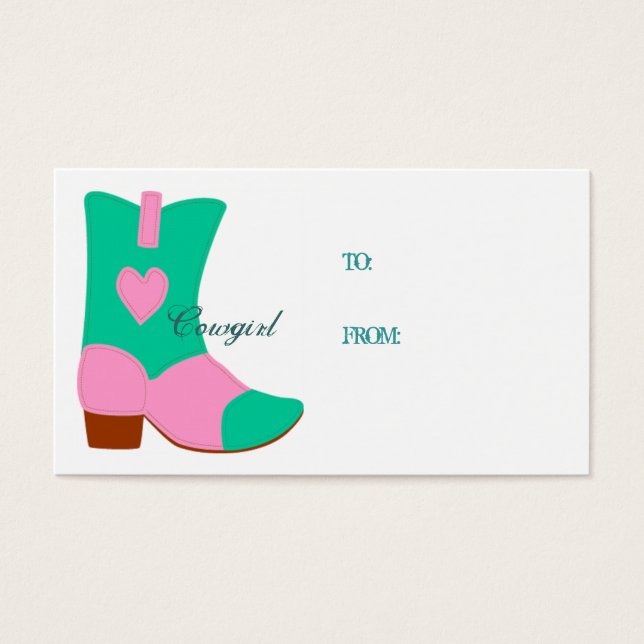 Cowgirl Gift Card (Front)