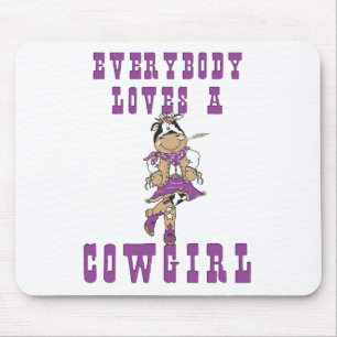 CowGirl Gifts Mouse Mat