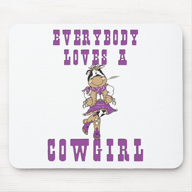 CowGirl Gifts Mouse Mat (Front)