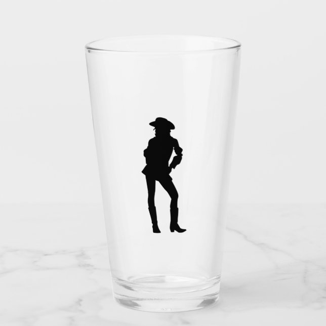 Cowgirl Glass (Front)