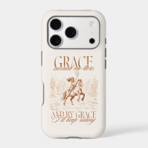 Cowgirl Grace Western Phone Grace Carried Me Here