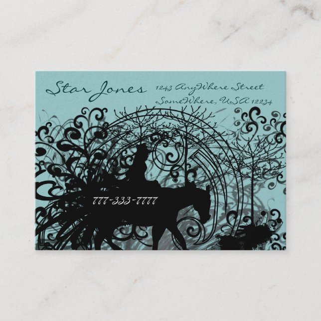 Cowgirl Grunge - Business Card (Front)
