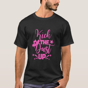 Cowgirl Horse Equestrian Line Dancing Girls West T-Shirt