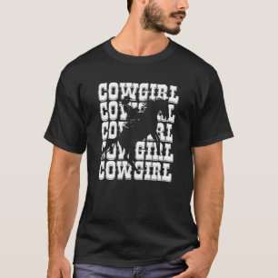 Cowgirl horse rider T-Shirt