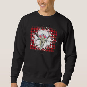 Cowgirl Howdy Heifer Western Rodeo Girl Sweatshirt