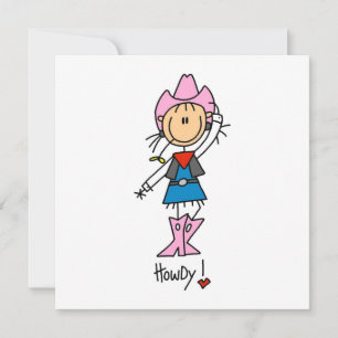 Cowgirl in Pink T-shirts and Gifts