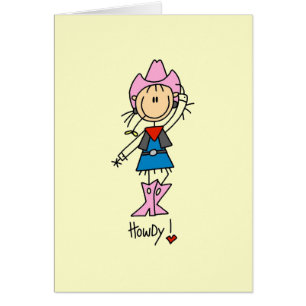 Cowgirl in Pink T-shirts and Gifts