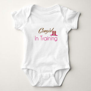 Cowgirl In Training Baby Apparel Bodysuit