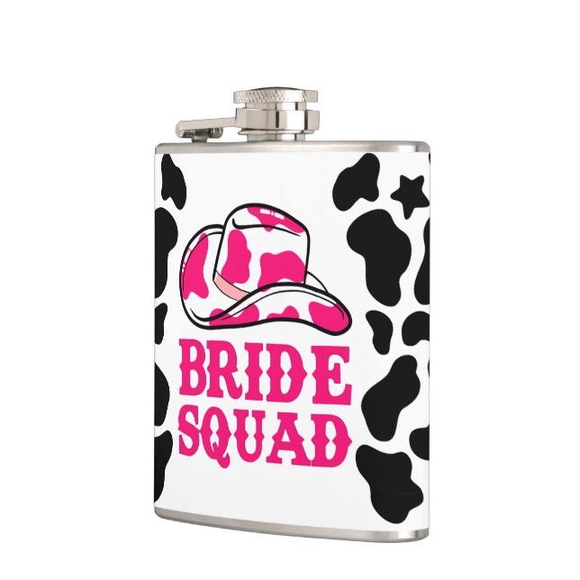 Cowgirl Last Rodeo Bachelorette Flask (Left)