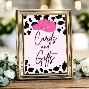 Cowgirl Last Rodeo Cards & Gifts Sign