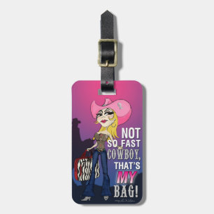 Cowgirl Luggage Tag - Blonde