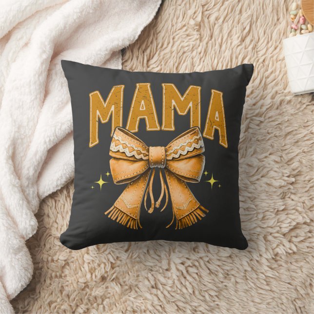 "Cowgirl Mama – Western Love Tee Cushion (Blanket)