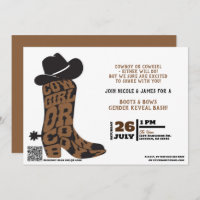 Cowgirl or Cowboy? Country Western Gender Reveal 