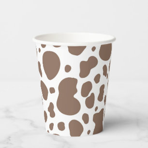 Cowgirl Party Cups   Cow Print Paper Cups