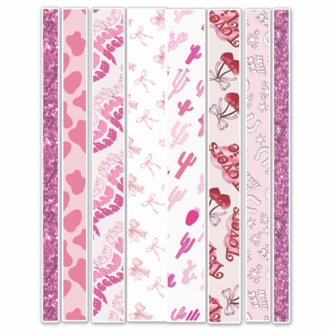  COWGIRL PLANNER STICKERS (Front)