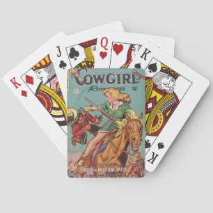 Cowgirl Playing Cards