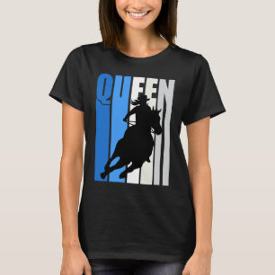 Cowgirl Queen Rodeo Women Southern Girls Western B T-Shirt