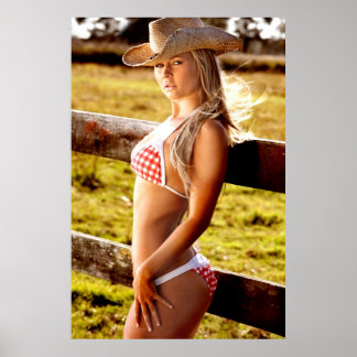 Cowgirl Ranch Poster