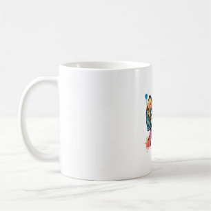 Cowgirl Riding Horse Coquette Bow Coffee Mug