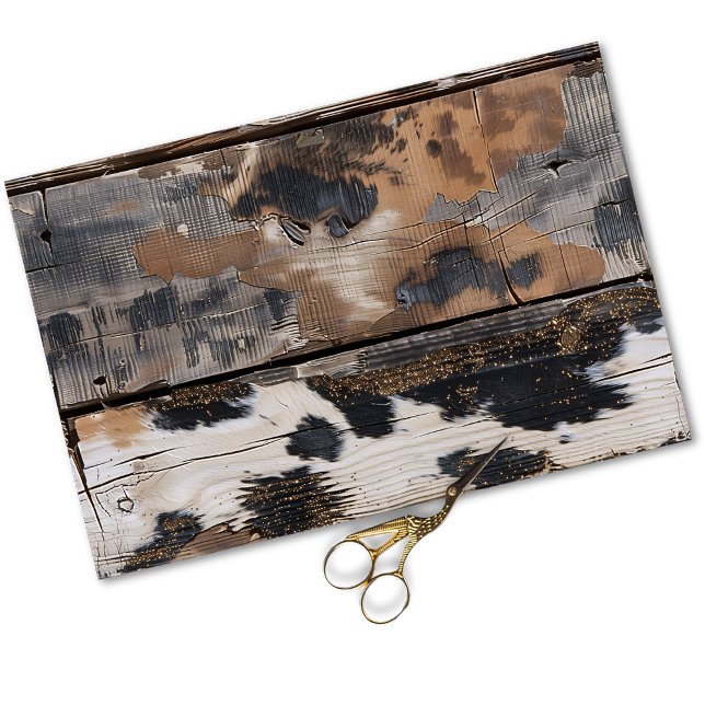  Cowgirl Rustic Western Chic Animal Decoupage Tissue Paper (Creator Uploaded)