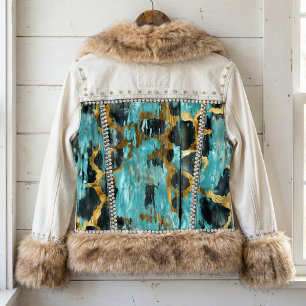 Cowgirl Rustic Western Country Wood Decoupage Tissue Paper