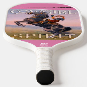 "Cowgirl Spirit" Pickleball Paddle