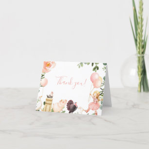 Cowgirl Thank You Card